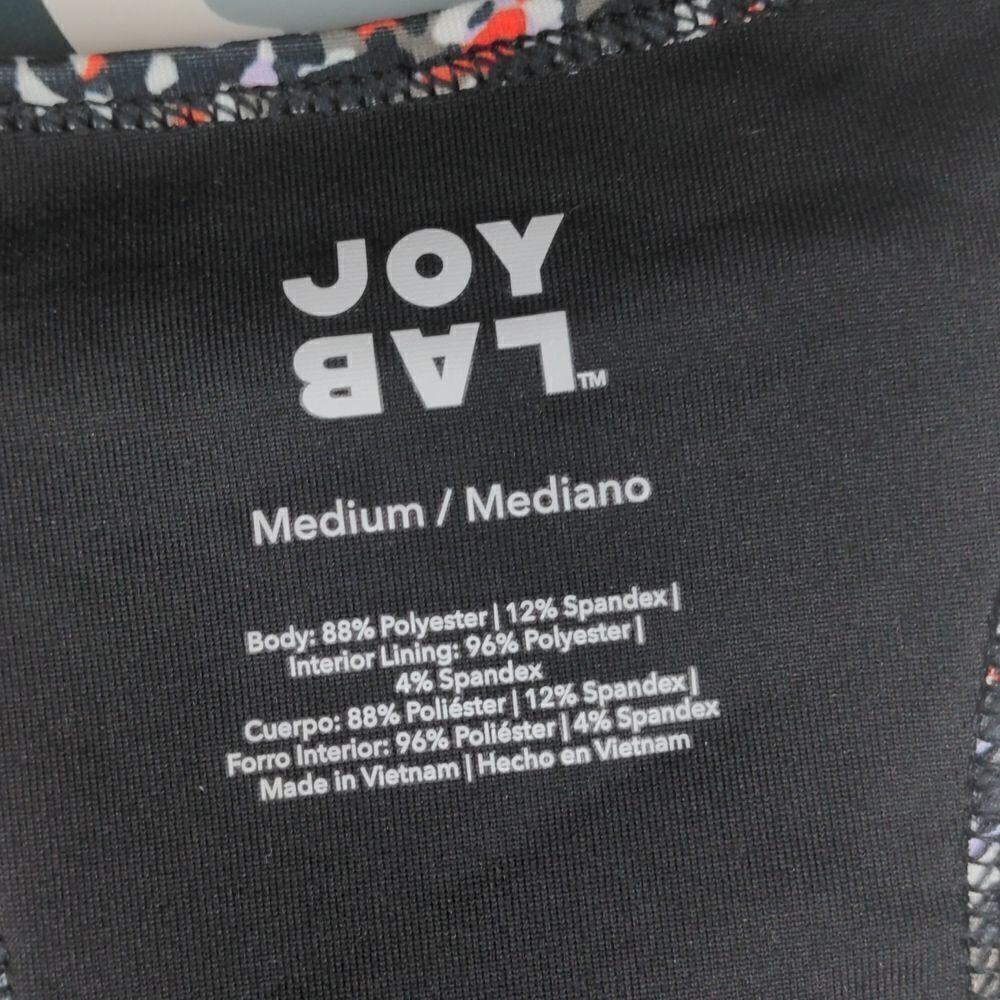 Joy Lab Printed Sports Bra size Medium‎ - Picture 2 of 6